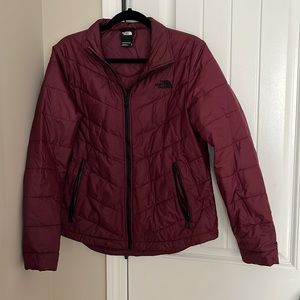 north face maroon jacket M